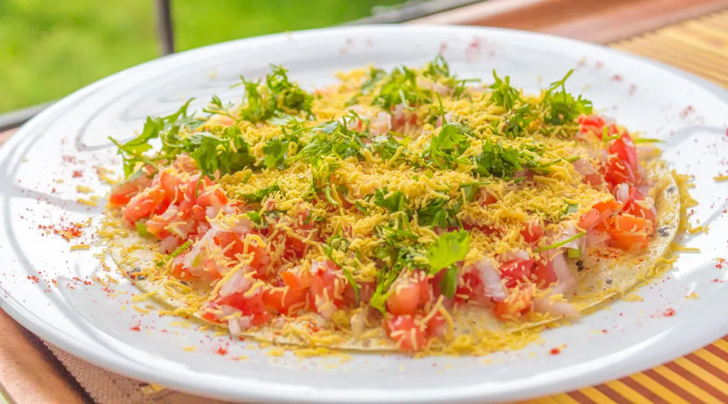 Masala Papad at Shreenath Pali